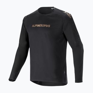 Мъжка колоездачна блуза с дълъг ръкав Alpinestars A-Aria Polartec Switch black