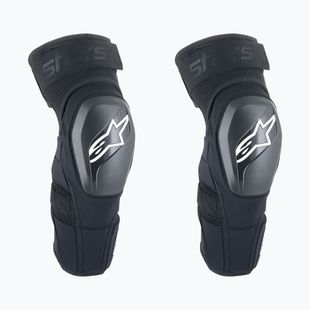 Alpinestars A-Impact Plasma Elite Shield Протектори за коляно черно/бяло