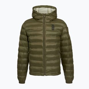 Мъжко яке Blauer USA Charles dark olive inside mist grey