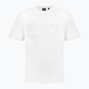 Мъжка тениска EA7 Emporio Armani Logo Series бяла