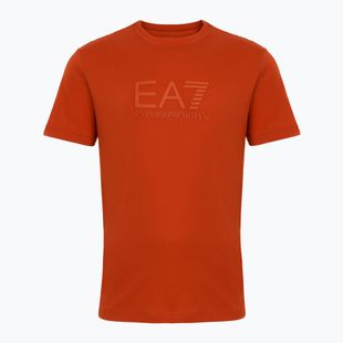 Мъжки EA7 Emporio Armani Visibility Cotton Crew Тениска с чай от ройбос