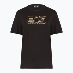 Дамска тениска EA7 Emporio Armani Train Visibility black/gold