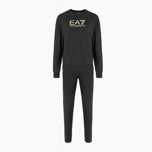 EA7 Emporio Armani Дамски анцуг MaxiLogo black/gold