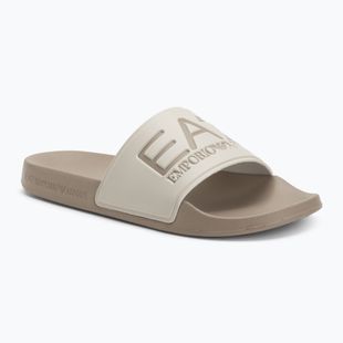 EA7 Emporio Armani Водни спортове Видимост джапанки калдъръм / сребриста бреза