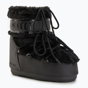 Дамски ботуши за сняг Moon Boot Icon Low Faux Fur black