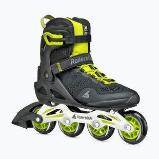 Мъжки ролкови кънки Rollerblade Macroblade 80 black/lime