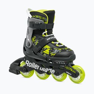 Детски ролкови кънки Rollerblade Microblade SL Jr черни/лимонени