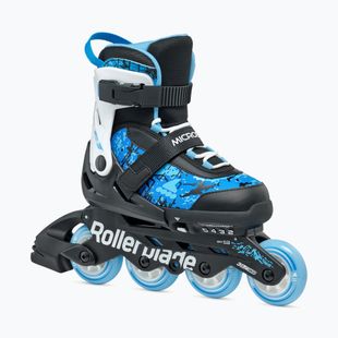 Детски ролкови кънки Rollerblade Microblade SL Jr черни/небесносини