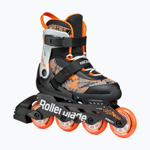 Детски ролкови кънки Rollerblade Microblade SL Jr черни/оранжеви