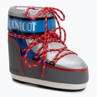Дамски ботуши Moon Boot Icon Low Space Racing silver/blue/red snow boots