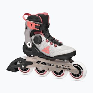 Дамски ролери Rollerblade Macroblade 90 Boa W grey/amethyst rose