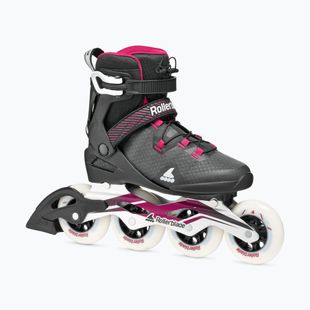 Дамски ролери Rollerblade Macroblade 90 W black/burgundy/ocean green