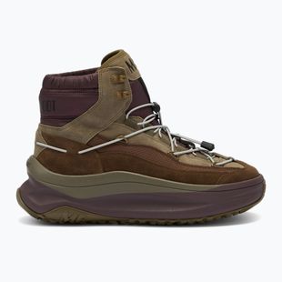 Дамски обувки Moon Boot Moon247 Xlace Mid cargo green/berry brown