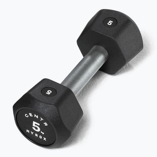 Дъмбел/Гира Centr Urethane Dumbbell Centr x Hyrox 5 kg black