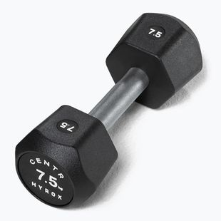 Дъмбел/Гира Centr Urethane Dumbbell Centr x Hyrox 7,5 kg black