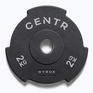 Бъмпър тежести Centr Top Plate Centr x Hyrox black