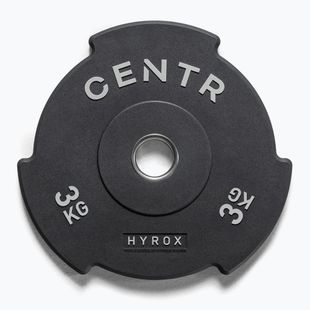 Бъмпър тежести Centr Top Plate Centr x Hyrox black