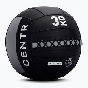 Медицинска топка CENTR Youngstars Competition Wall Ball Centr x Hyrox 3 kg black