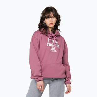 Дамски суитшърт Kaotiko C'est la vie Hoodie cherry