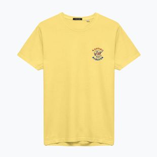 Мъжка тениска Kaotiko Washed Burguer yellow