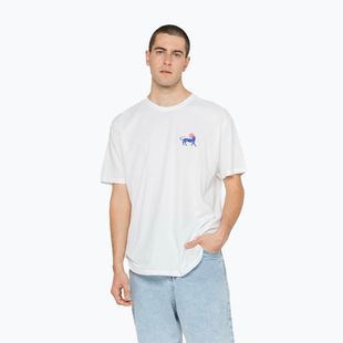 Мъжка тениска Kaotiko Washed Elements Occult white