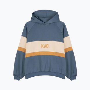 Дамски суитшърт Kaotiko Evelyn prussia / hazelnut / beige