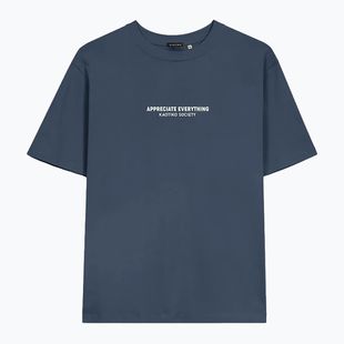 Мъжка тениска Kaotiko Washed Expect Nothing navy
