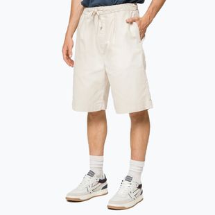 Мъжки шорти Kaotiko Relaxed Canvas Pinzas ivory