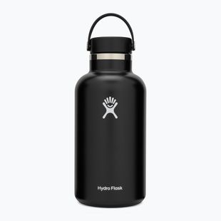 Туристическа бутилка Hydro Flask Wide Flex Cap 64 Oz 1892 ml black