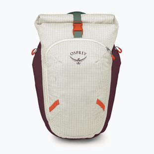 Градска раница Osprey Transporter Roll Top 30 l mystery white/moody burgundy