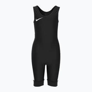 Детско трико за борба Nike Grappler Elite Singlet Youth black/white