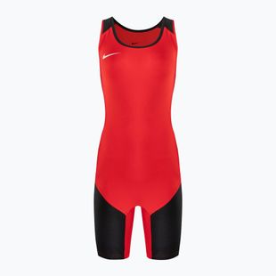 Дамски борцов трико Nike Weightlifting Singlet scarlet/black