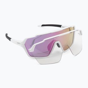 Слънчеви очила Smith Shift MAG white/chromapop violet mirror
