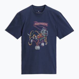 Мъжка тениска Royal Robbins RR Graphic navy chock pt