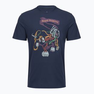Мъжка тениска Royal Robbins RR Graphic navy chock pt