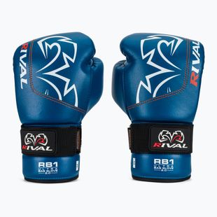 Боксови ръкавици Rival RB1 Ultra Bag 2.0 blue