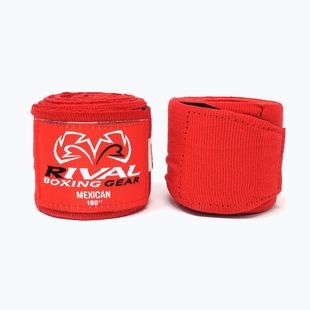 Боксови бинтове Rival Mexican Handwraps 210 cm червен
