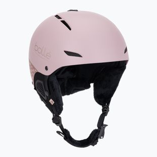 Скиорска каска Bollé Juliet stockholm pink matte
