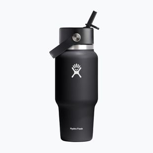 Термобутилка Hydro Flask Wide Flex Travel 710 ml black