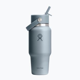 Термобутилка Hydro Flask Wide Flex Straw Travel 621 ml slate grey