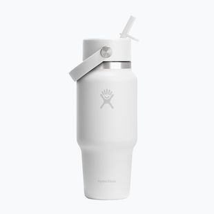 Термобутилка Hydro Flask Wide Flex Straw Travel 621 ml white
