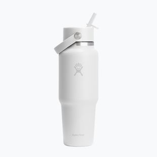 Термобутилка Hydro Flask Wide Flex Straw Travel 946 ml white