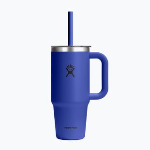 Чаша Hydro Flask Travel Tumbler Clear Lid 710 ml capri blue