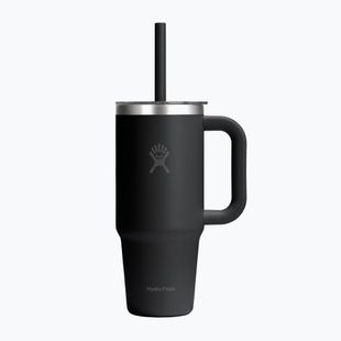 Чаша Hydro Flask Travel Tumbler Clear Lid 710 ml black