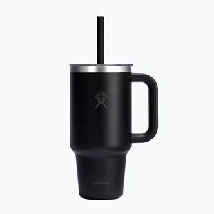 Термо чаша Hydro Flask Travel Tumbler Clear Lid black
