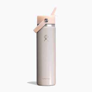 Термобутилка Hydro Flask Wide Mouth with Flex Straw Cap 710 ml glimmer cream
