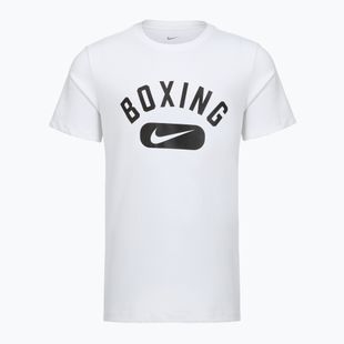 Мъжка тениска за тренировка Nike Boxing Disc DFC white/black