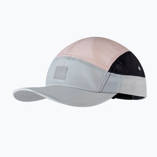 Детска шапка с козирка BUFF 5 Panel Sport domus light grey