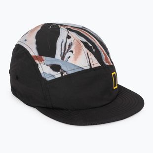 Шапка с козирка BUFF 5 Panel Explore reige black