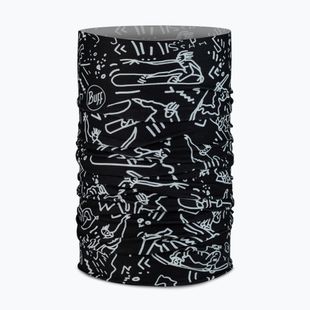 Многофункционална детска кърпа BUFF Original Ecostretch tivat black